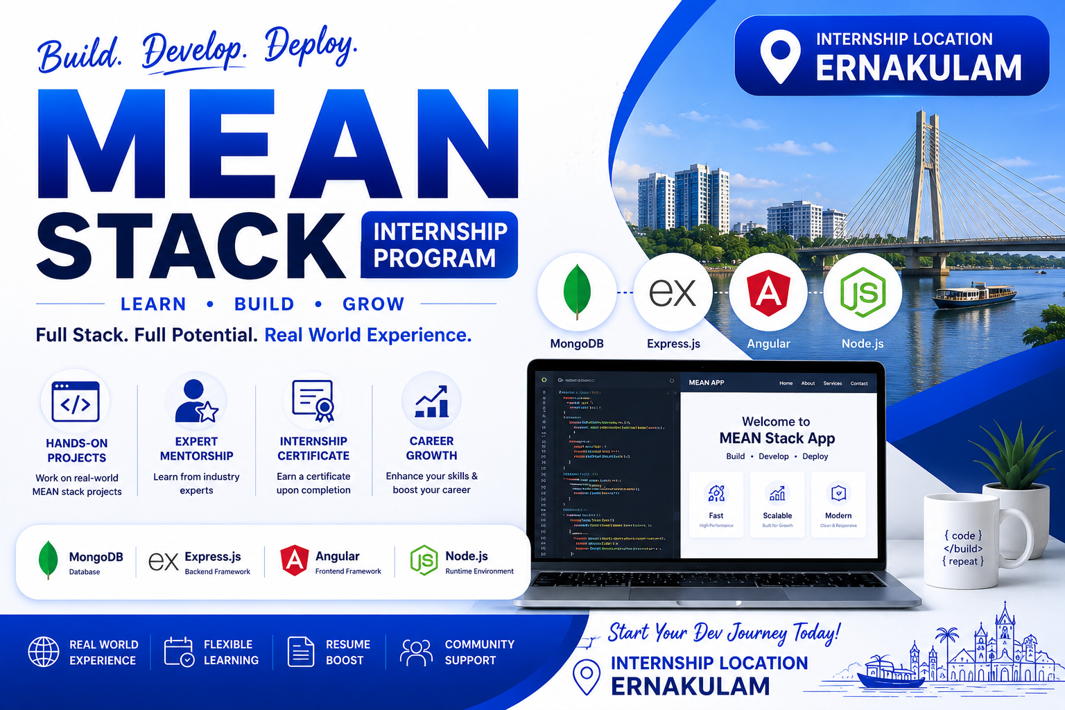 MEAN Stack Internship Program in Ernakulam
