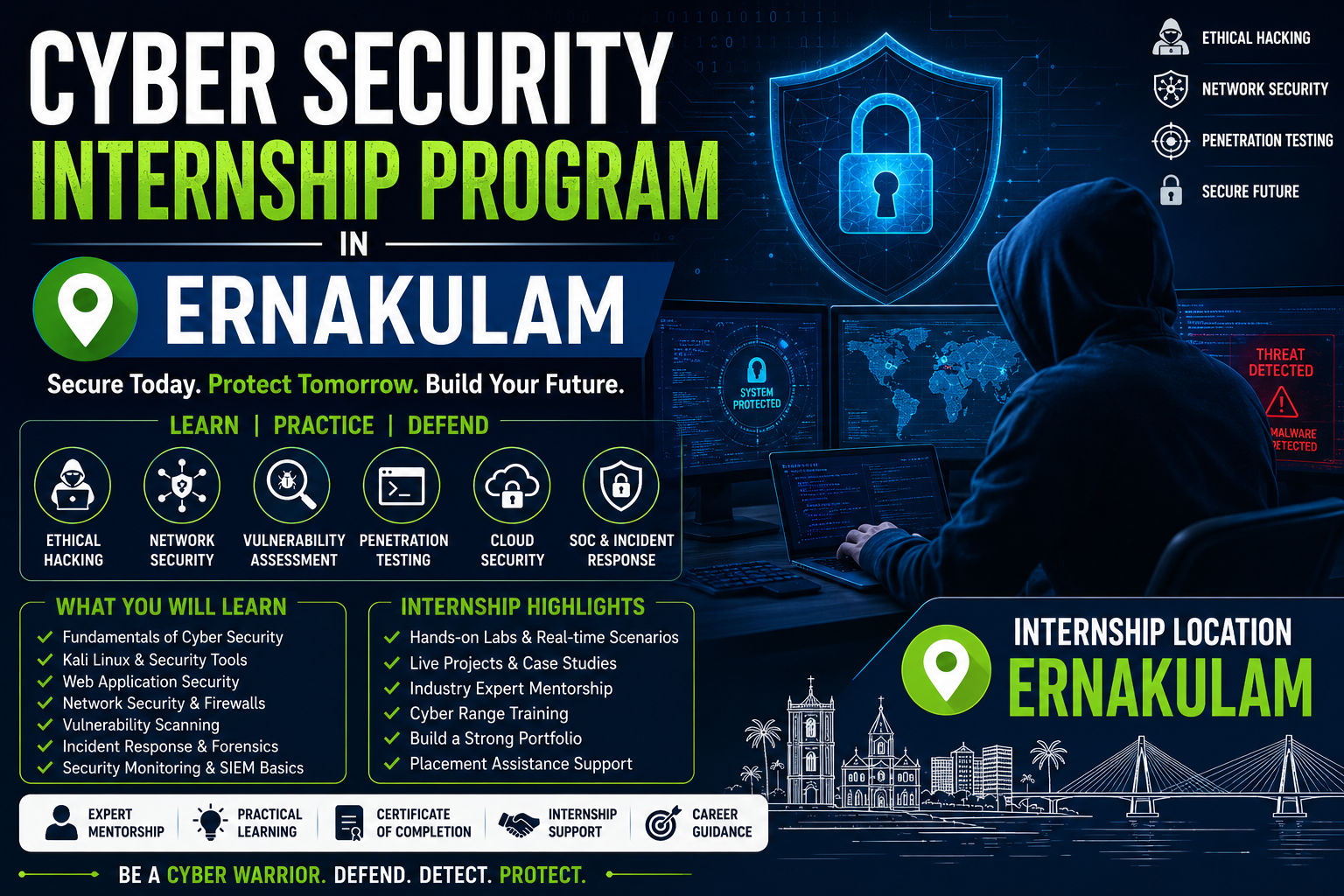 Cyber Security Internship Program in Ernakulam